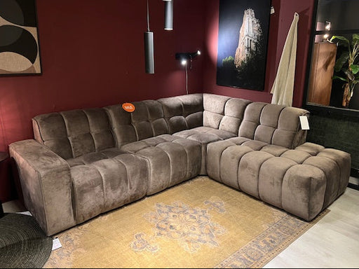 Hoekbank antraciet 272 x 224 cm