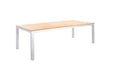 YOI_ARASHI_DINING_TABLE_220X100cm_ALU_WHITE_TEAK_1e4de2b8-5e4f-46f5-9868-b6329ee18853