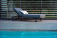 YOI Kazoku lounger aluminium dark grey  