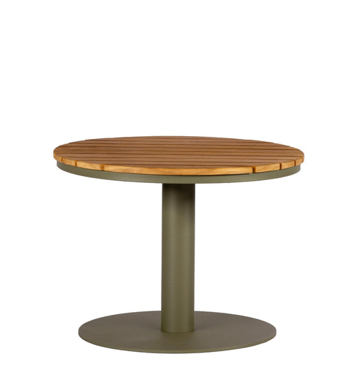 YOI alu olive teak O60 side table Millor