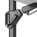 Zwarte zweefparasol  platinum Challenger T² premium
