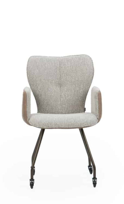 actu eetkamerstoel op wielen he design