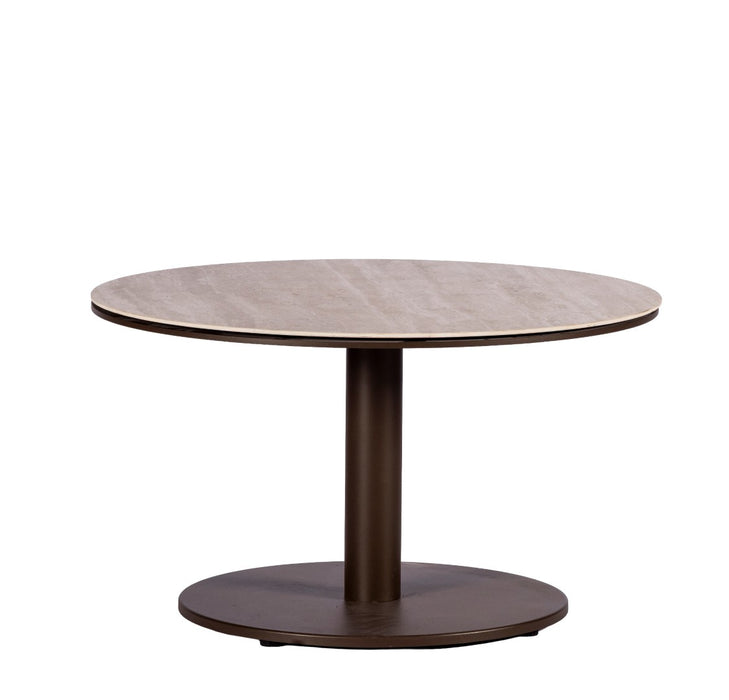 aluminium salontafel tuin millor bronze travertin YOI