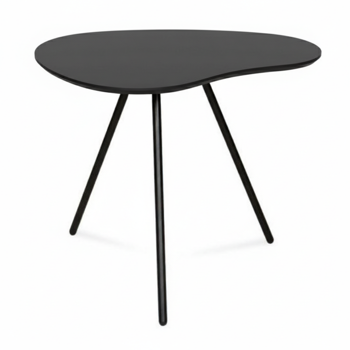 antraciet organische fenix bijzettafel cloudy