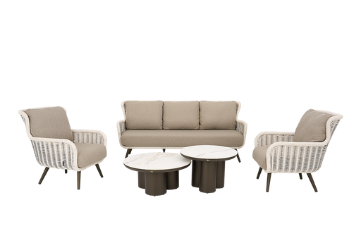 apple bee key largo loungeset met tonga salontafelset 
