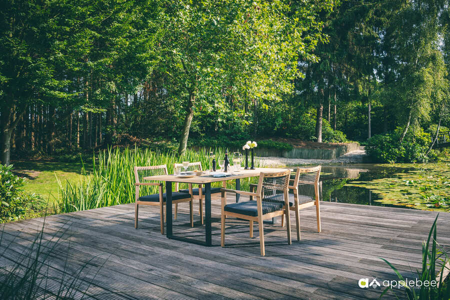 applebee tuinstoel la croix teak  uitverkoop