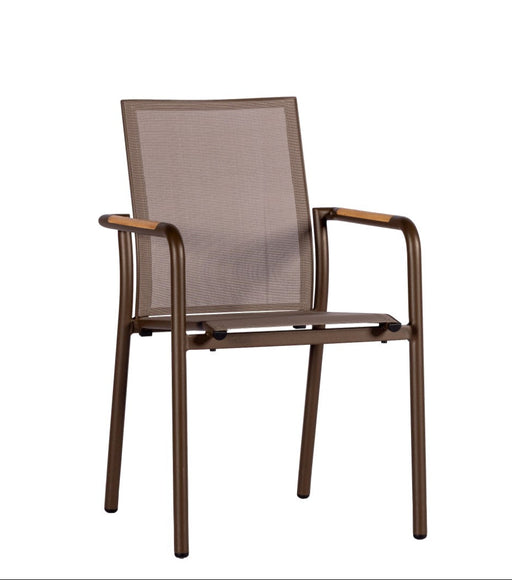 baiona stapelbare tuinstoel bronze yoi