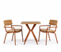 teak balkonset camogli sienna yoi furniture te zien in showroom