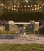 barset calera high dining stoel olive met calma salix tafel yoi