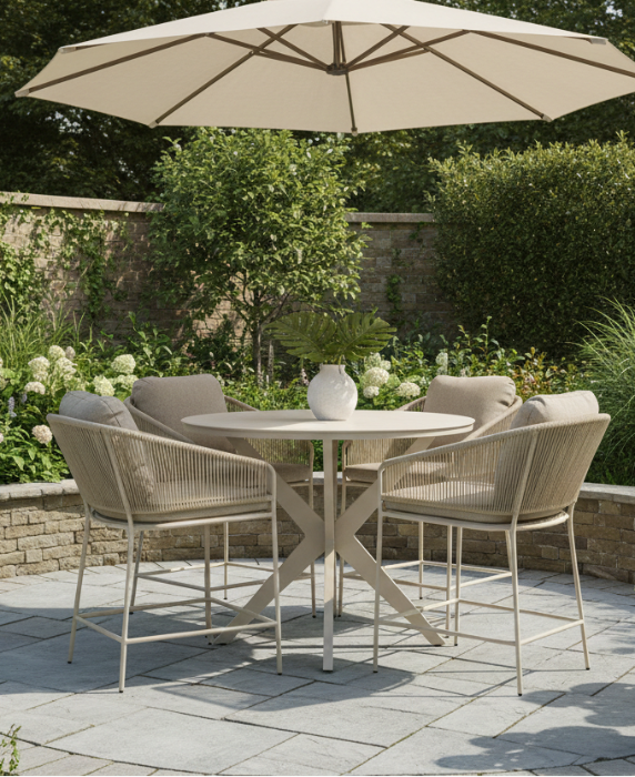 barset calma bartafel voor buiten salix Yoi Furniture