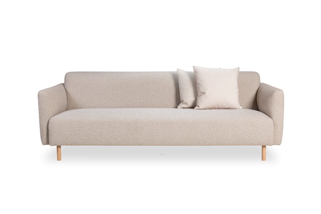 beige 3 zits bank dune cartel living