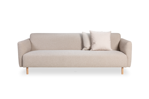 beige 3 zits bank dune cartel living