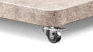 beige parasolvoet op wielen venezia platinum