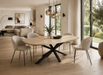 blonde oak lamulux eettafel mito