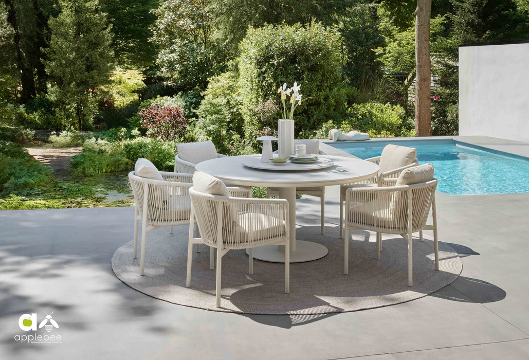 bora bora dining set applebee tuinset met melville tafel 160cm oyster