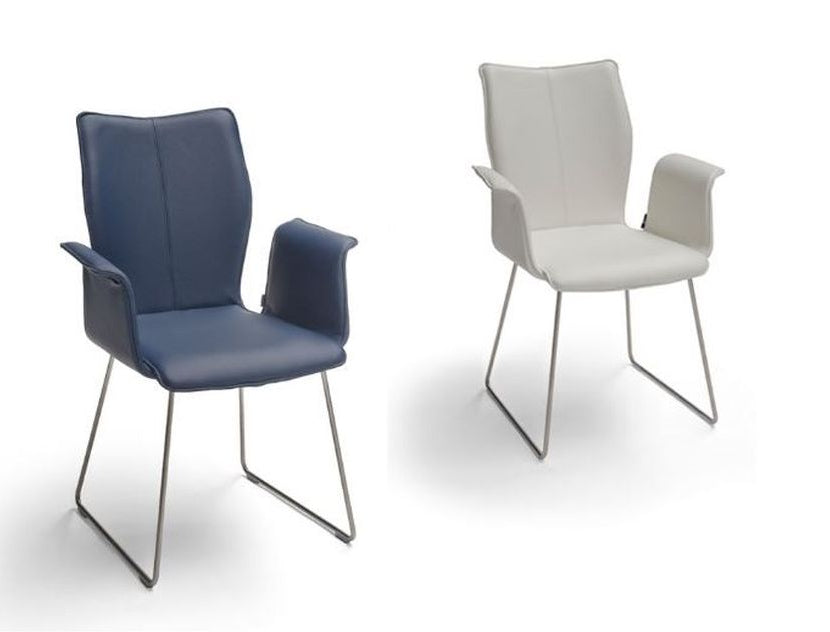 Eetkamerstoel met leuning en slede - Ace II-FA / GA