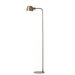 bruine metalen vloerlamp Dex
