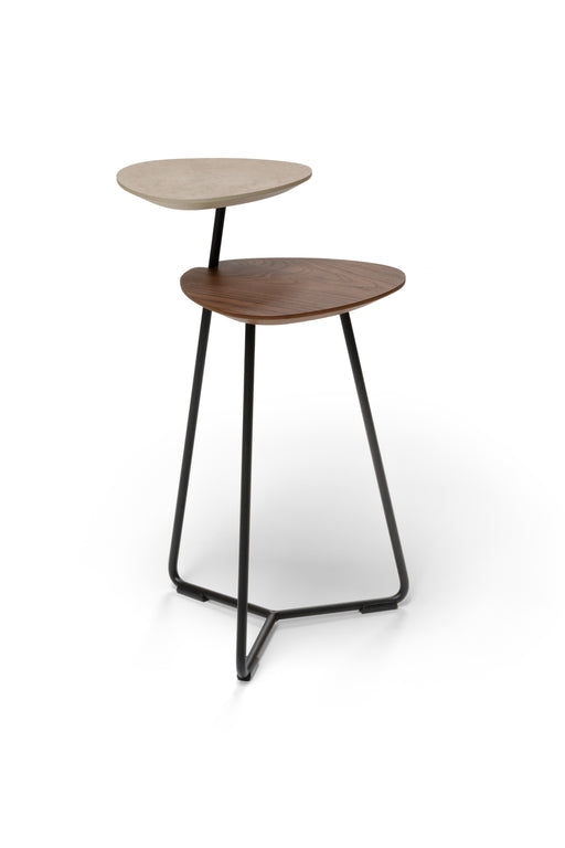butler twinny bijzettafel notenfineer en hpl sandstone bree's new world