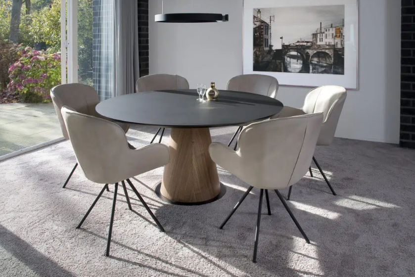 butterfly eetkamerstoel met kruispoot