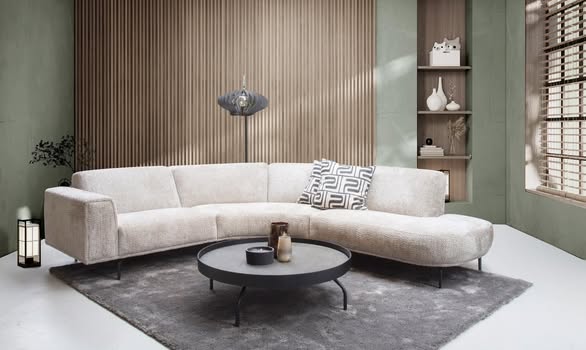 Ronde hoekbank Shadow - Het Anker