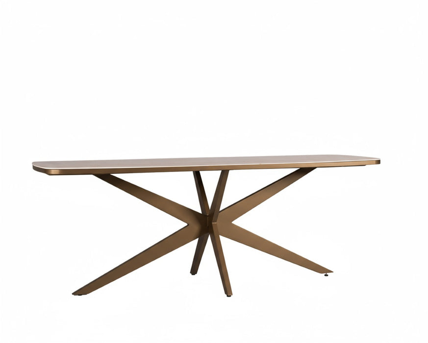 calma high dining table bronze yoi bartafel voor buiten