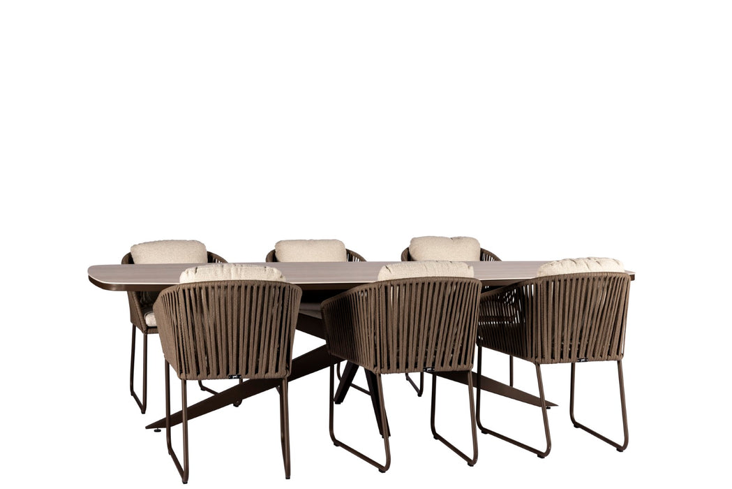 calma tuinset bronze calera stoelen yoi furniture
