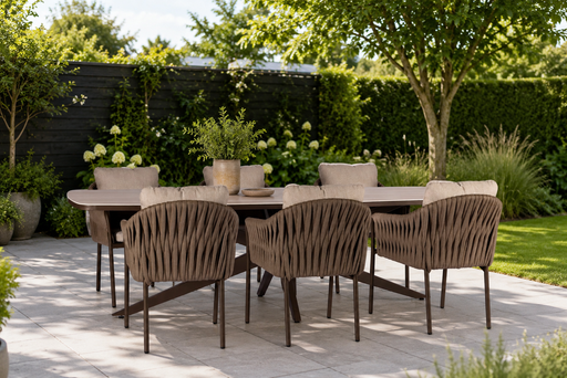 calma tuinset bronze hydra stoelen yoi