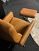 cognac-leer-relax-fauteuil-stoel-hocker-HjortKnudsen-draaibaar-handmatig-ma-Utrecht-Bilthoven-modern-uitverkoop-strak-showmodel-sale