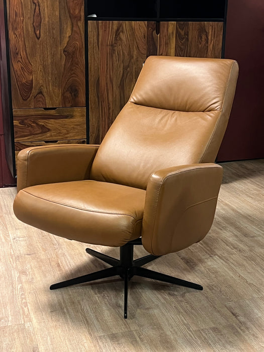 cognac leren relaxfauteuil 3288 Hjort Knudsen sale 