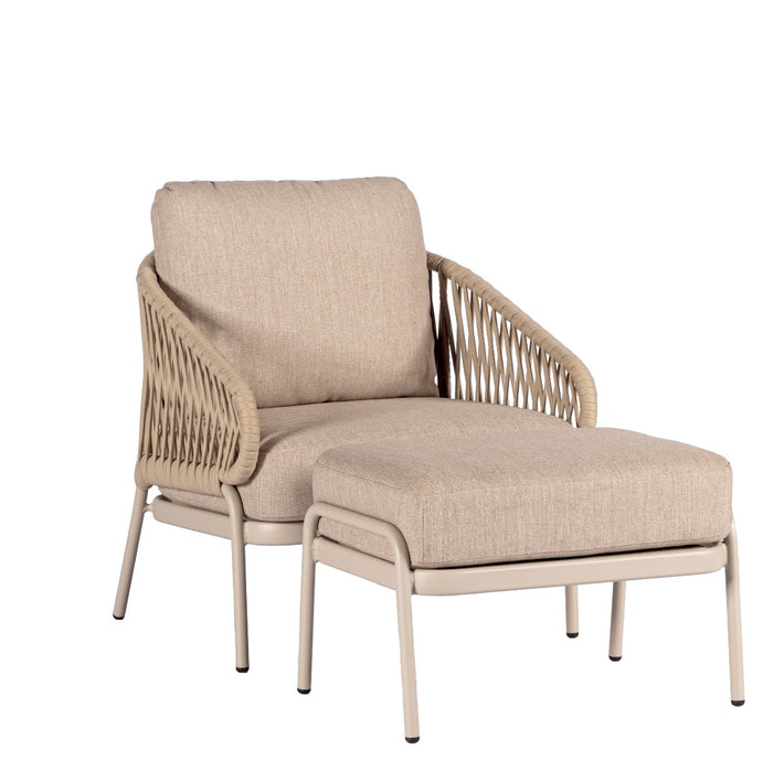 comillas loungeset en hocker voor buiten yoi furniture