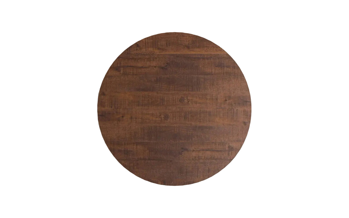 dark mango lamulux ronde tafel