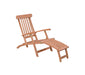deckchair massief teak