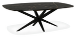 deens ovale uitschuiftafel vera marmer marble bromo