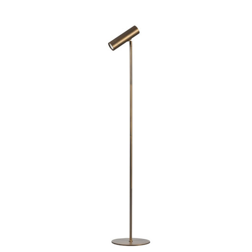 dimbare metalen vloerlamp anodic brown nikki