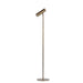 dimbare metalen vloerlamp anodic brown nikki