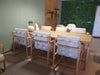 dolce tuinset teak apple bee te zien in showroom