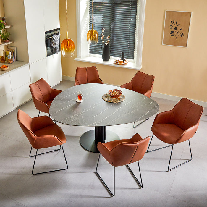 Steely XL brees new world tafel organisch marmerlook