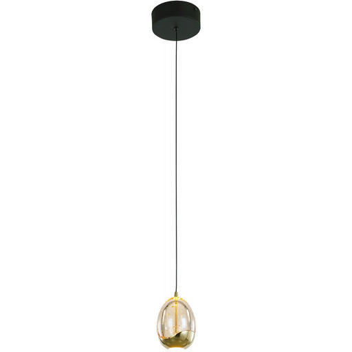 duppel hanglamp goud egg