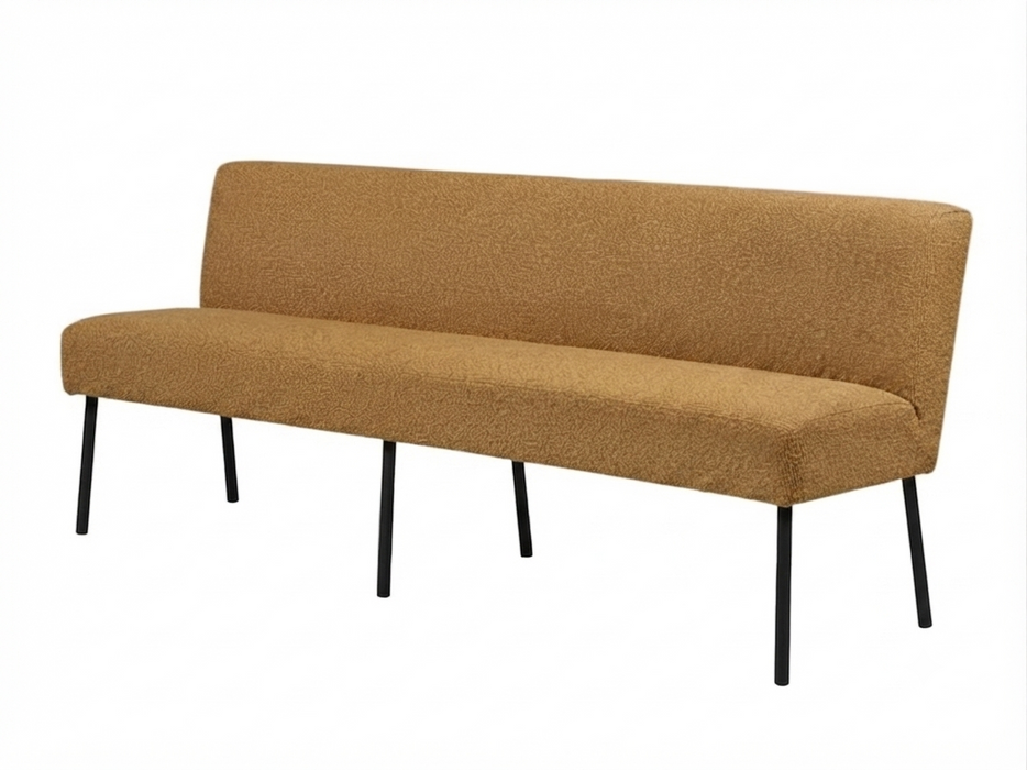 eetkamerbank recht otis in showroom