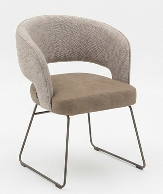 eetkamerstoel met sledepoot manon  he design