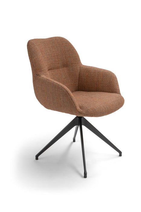 eetkamerstoel met spinpoot draaibaar kiq deluxe 24 bree's new world