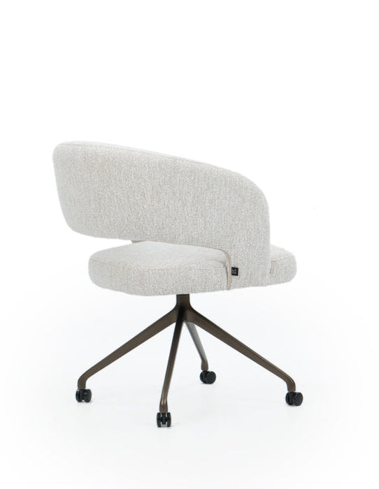 eetkamerstoel op wielen manon  HE Design