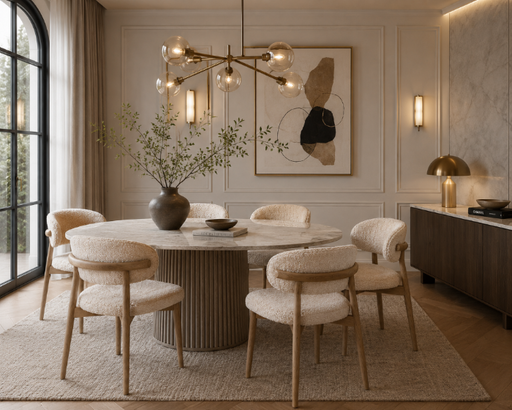 eetstoel Scandinavisch interieur brindisi PMP