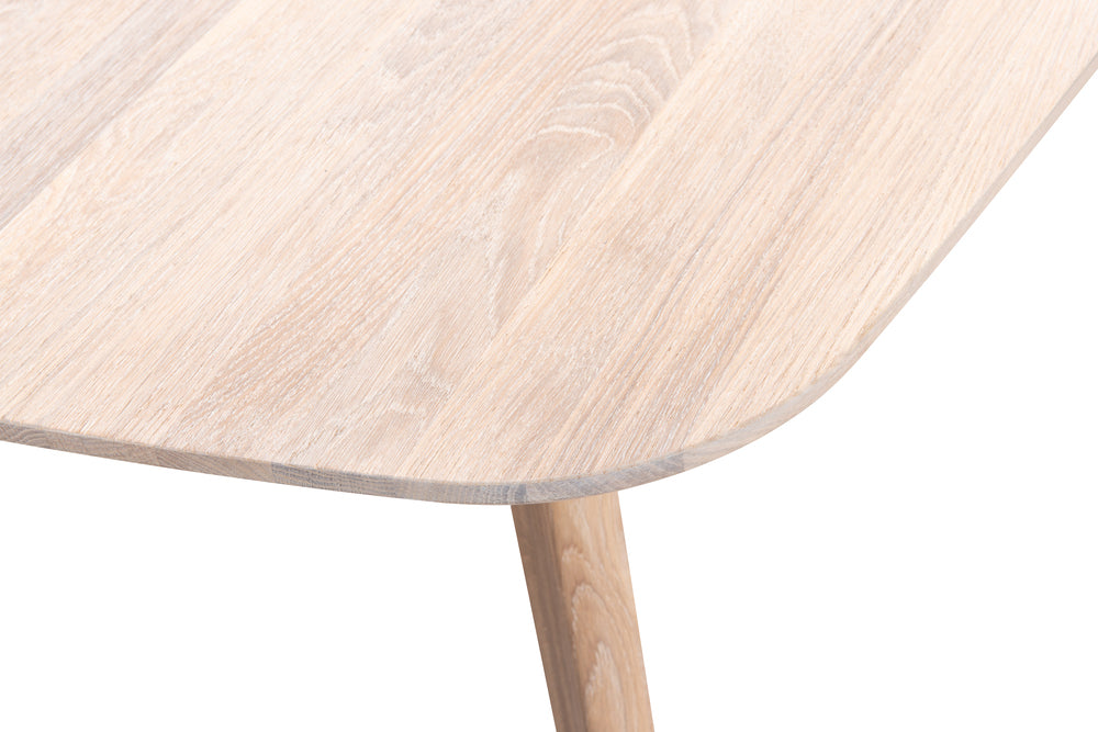 eiken houten eettafel 4 poten mira
