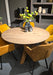 eiken ronde eettafel 140 cm 