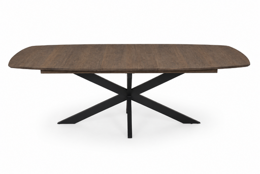 eikenhout geolied afwerking mira uitschuiftafel