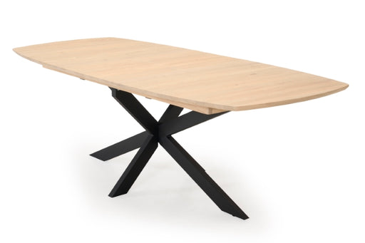 eikenhouten uitschuiftafel deens ovaal mira