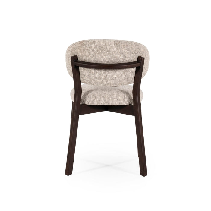 eleonora eetkamerstoel bruin taupe