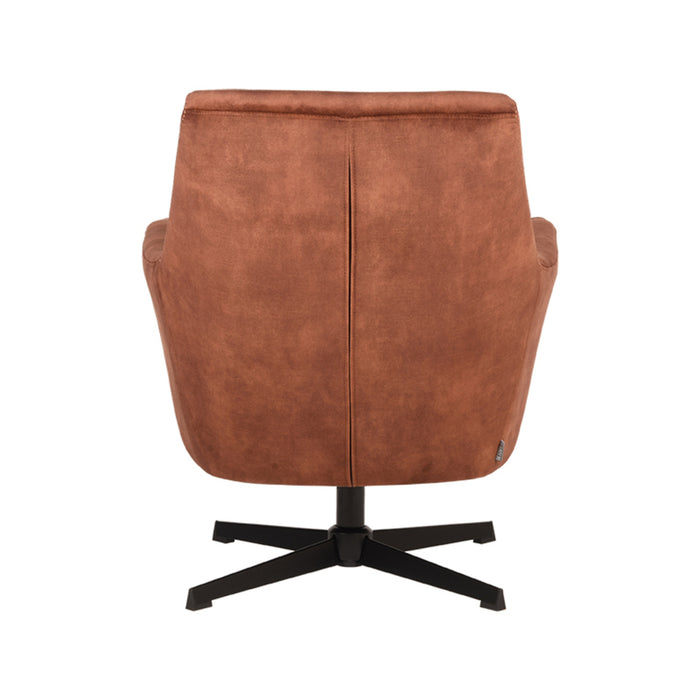 LABEL51 Fauteuil Toby - Roest - Velours