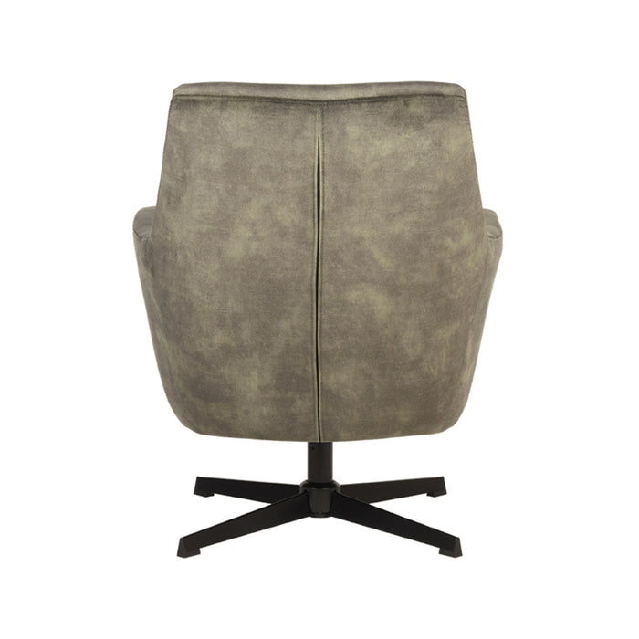 LABEL51 Fauteuil Toby - Hunter - Velours